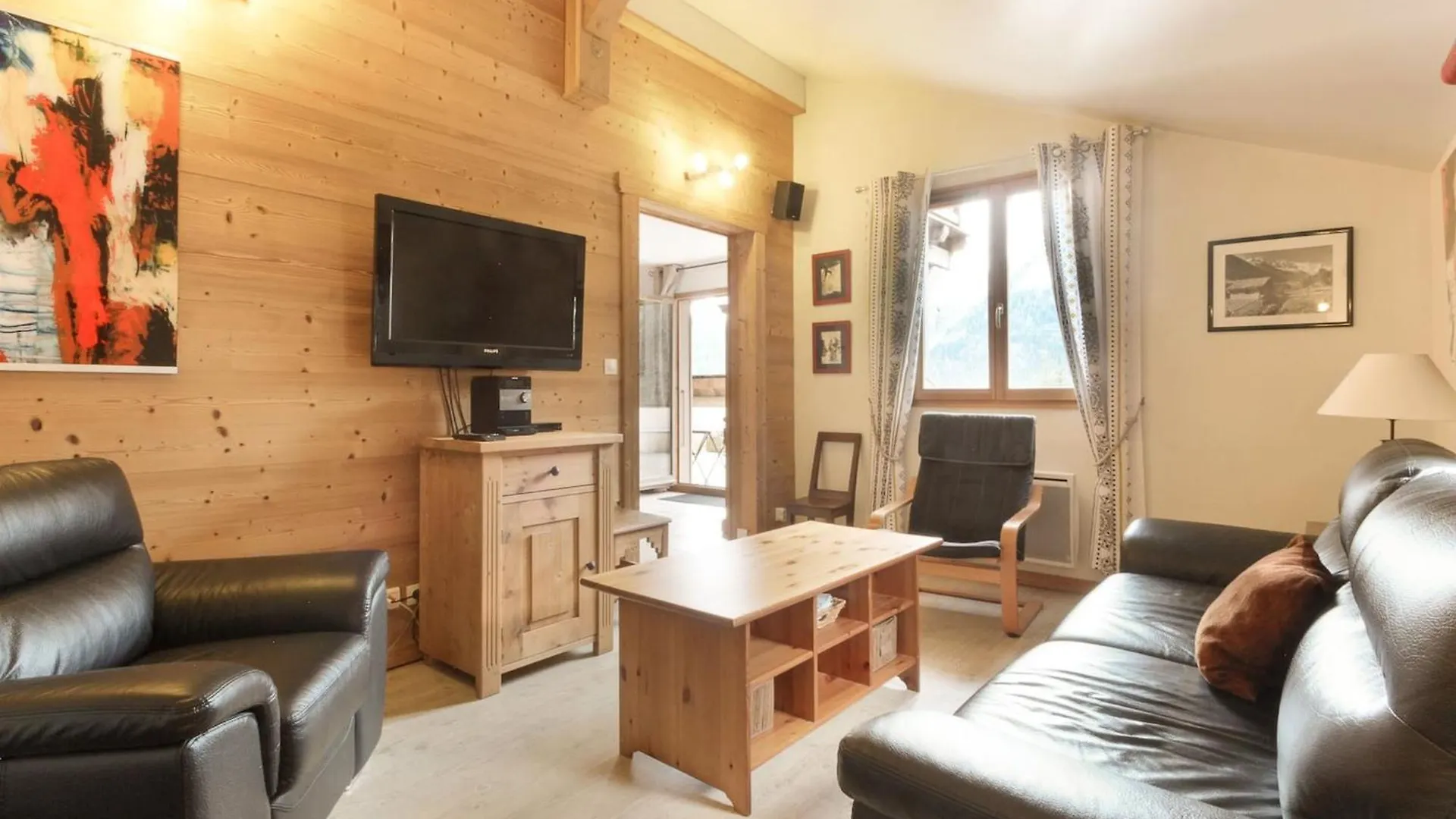 Betulle - 2Bedroom - Patio Facing Mont-Blanc Range Les Houches Apartment
